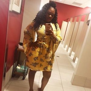 Boutique Dress with Kimono sleeves